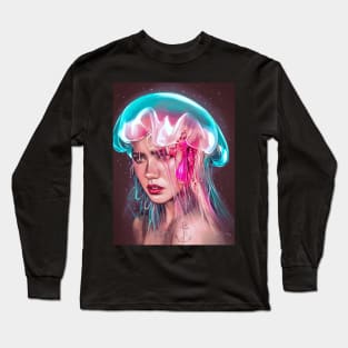 Jellyfish girl Long Sleeve T-Shirt